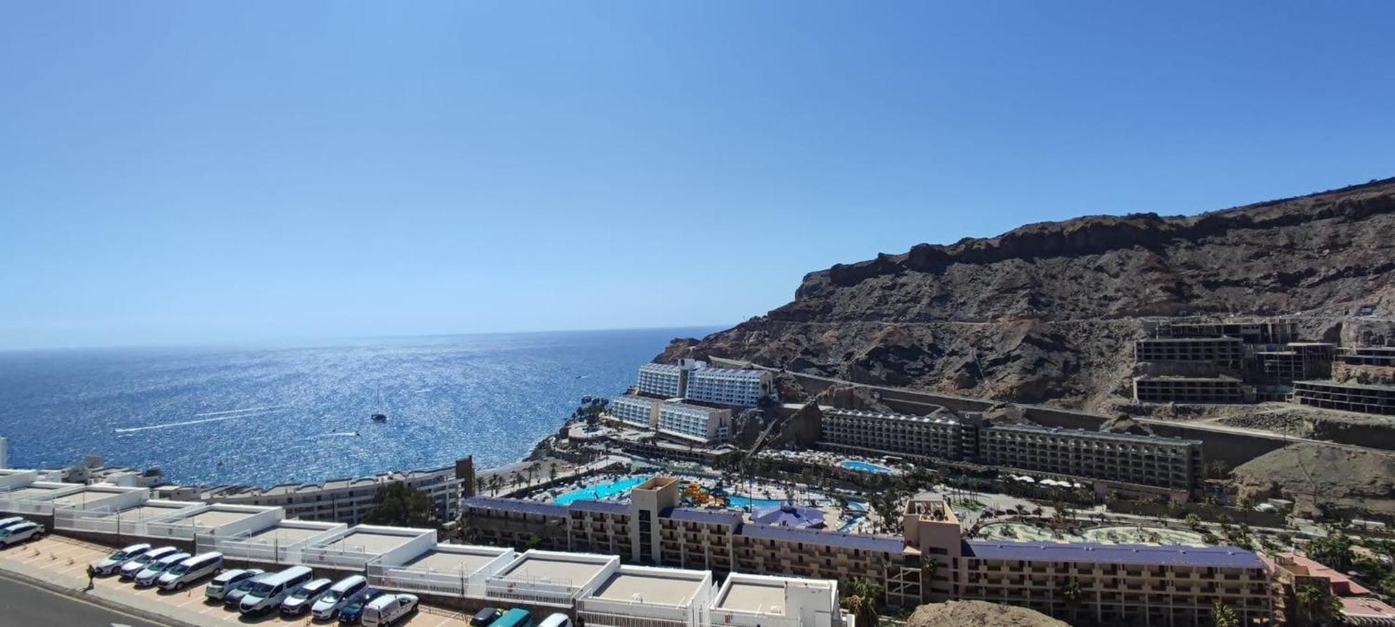 Ocean View Apartment In Taurito, Mogan - Top Floor Exterior foto